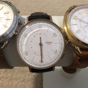 Fossil Q Hybrid Watch - Rose Gold